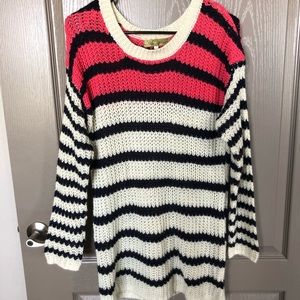 Oversized knit sweater